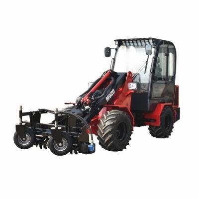 Farm Construction Machinery Power Rake Wheel Loader Full Size Range Small Front End Loaders for Sale