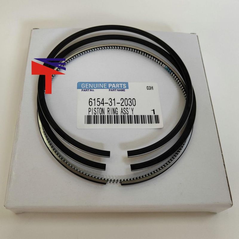 High Quality Diesel Engine Mechanical Parts Piston Ring 6154-31-2030 for Excavator Parts PC400-7 Wheel Loaders Parts Wa470-5 Engine Parst SAA6d125e-3