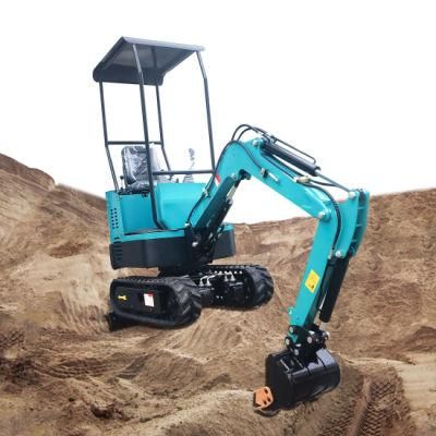Chinese Cheapest 1ton Mini Excavator Machine for Sale