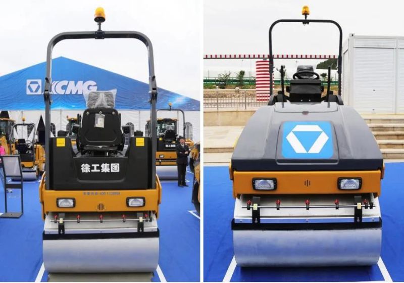 XCMG 3 Ton Double Drum Mini Road Roller for Sale