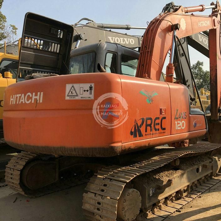 Backhoe Hydraulic Digger Second Hand Zx120 12 Ton Machinery Kobelco Sk140 Komatsu PC130-7-8 Used Hitachi Excavator with Engine Parts