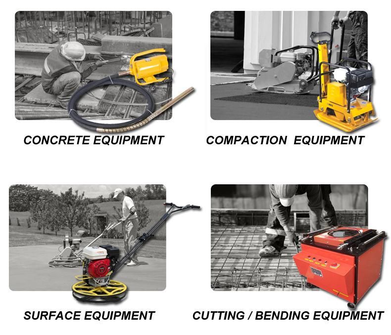 CE Approved Electric Plate Compactor Tamper with Optional and OEM Engine