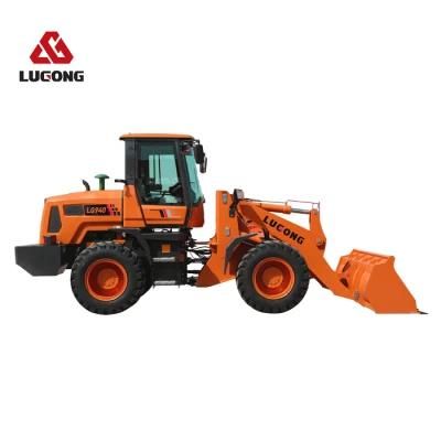 LG940 Hot Sale Lugong CE Approved Arculated Long Time Life Front End Loader Mini Wheel Loader