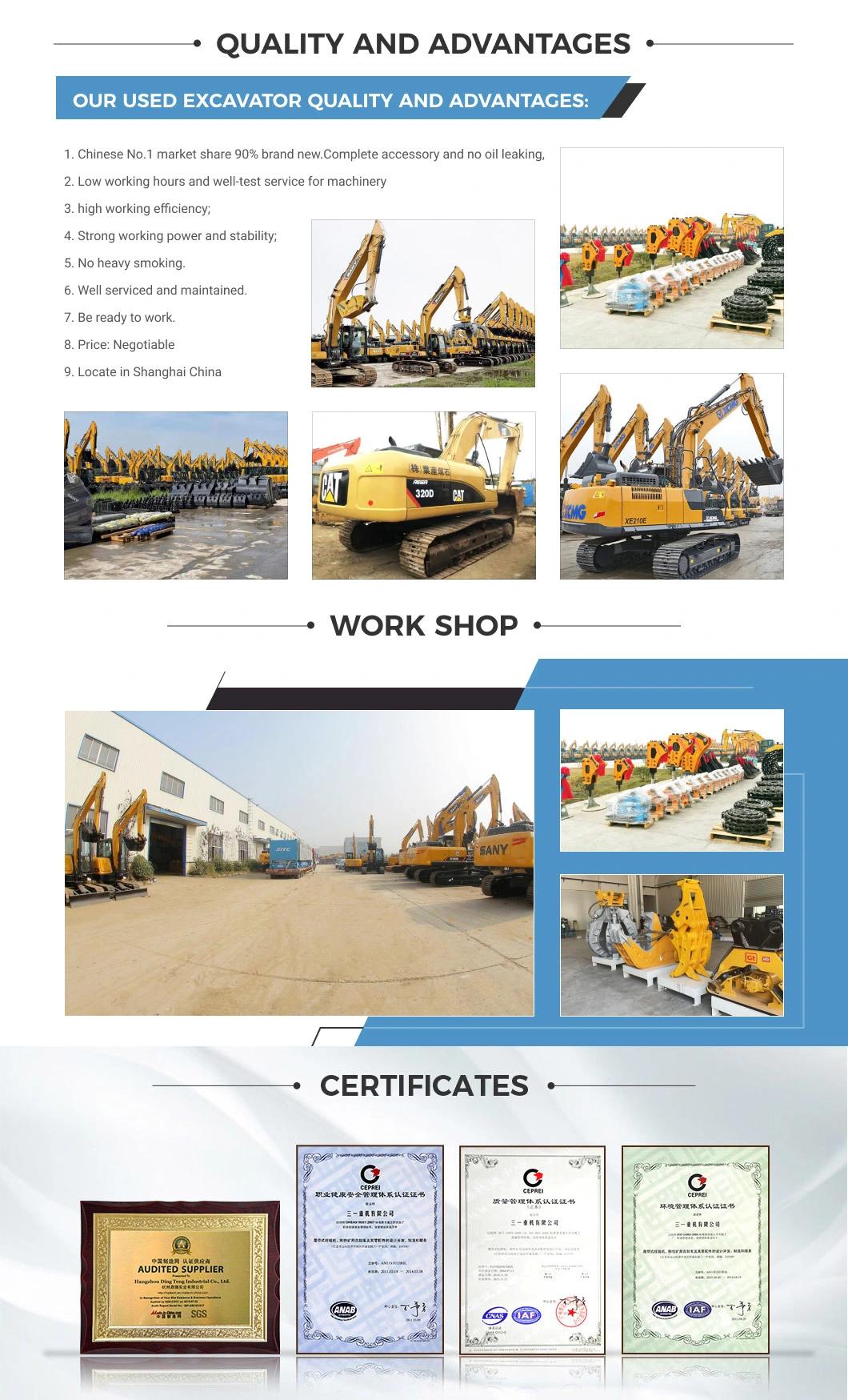 Second Hand Used Sany Power 99% New Tiller Excavator Crawler Hydraulic Excavator Sy365h in Good Condiotion