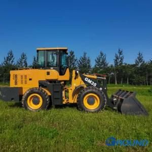 Accept OEM 3.5ton front wheel middle loader for farmland with good quality