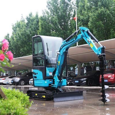 0.8 1.2 1.5 2 Ton Electric Hydraulic Micro Small Crawler 1 Ton Mini Digger Bagger Mini Excavator Jining Vote