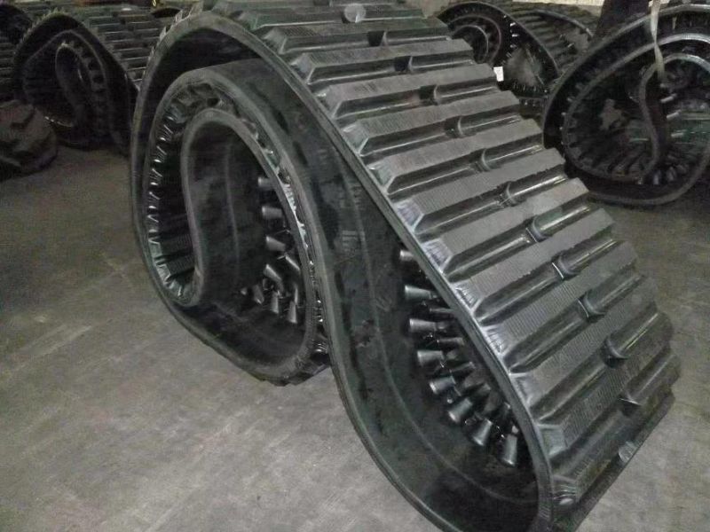 500X90X56 Agricultural Combine Harvester Rubber Track Strong Long Life Using for World Lovol Kubota Thinker Machine