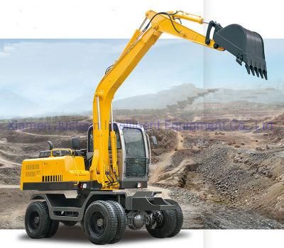 Double-Drive Pilot Wheel Excavator