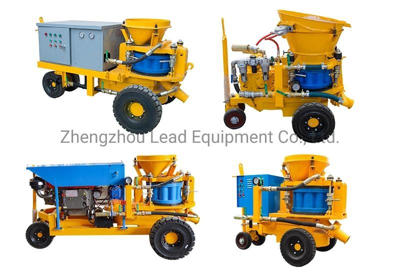 Long Working Life Electric Motor Shotcete Machine for Slope Protection