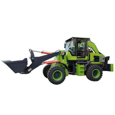 Factory Export Hydraulic Compact Backhoe Loader Drive Backhoe