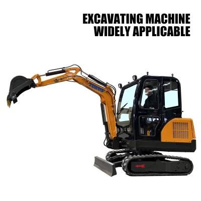 China Supplying New Design Different Colors Crawler Micro Mini Excavator with CE ISO Certificates