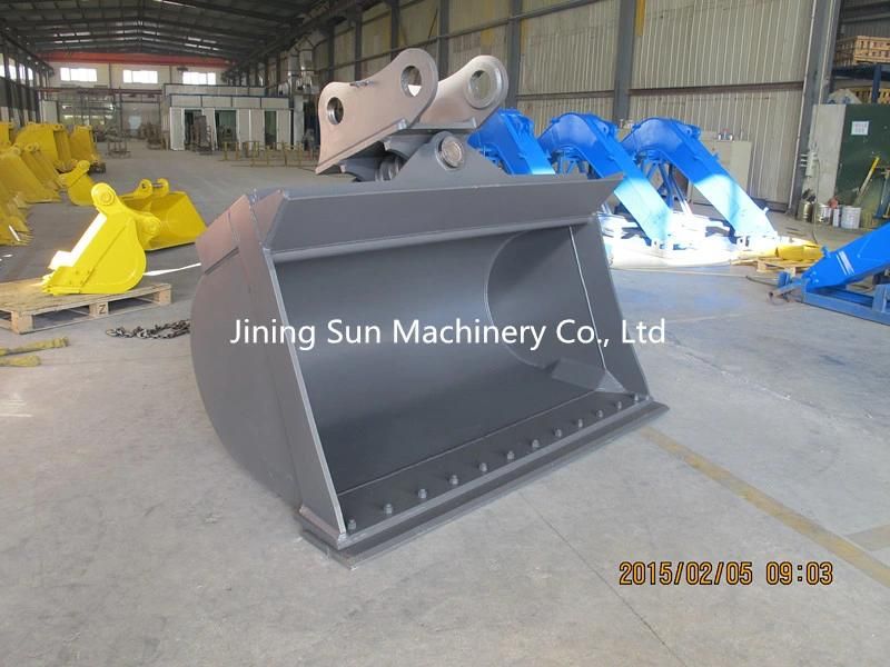 Excavator Hydraulic Tilt Bucket for Ditch Cleaning with Oil Cylinder