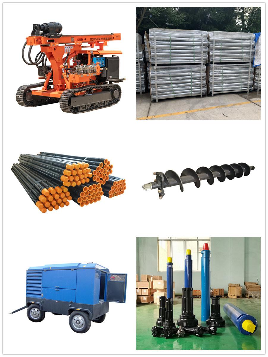 Ground Spiral Pile Screw Bolts Drilling Machine