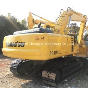 Komatsu PC200 Used 20ton Excavator with 1m3 Bucket