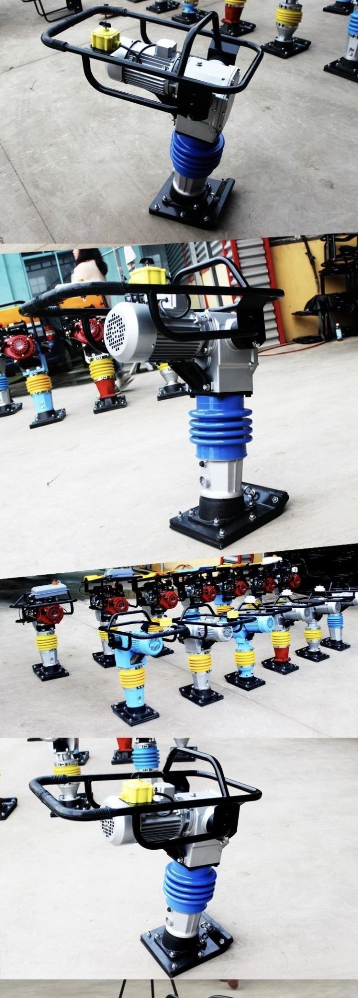 Handheld Hcd80 Tamping Rammer Machine with Electric Engine