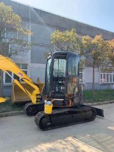 Second Hand Crawler Excavator Kobelco55, 5.5 Ton Mini Used Hydraulic Excavator Kobelco55