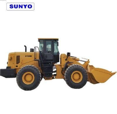 Sy956D Model Wheel Loaders Are Sunyo Loader Similar as Excavator, Backhoe Loaders and Skid Steer Loader
