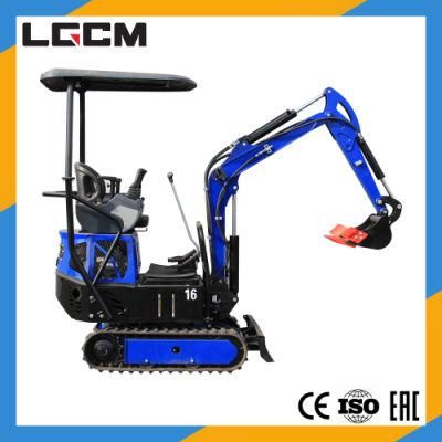 Lgcm 1.2 Ton Pilot Control Mini Excavator for Sale