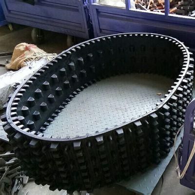 Rubber Track Tj-360A for Robot System/Snowmobile