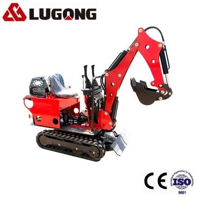 Lugong Mini Excavator for Home Use with ISO9001: 2000 CE
