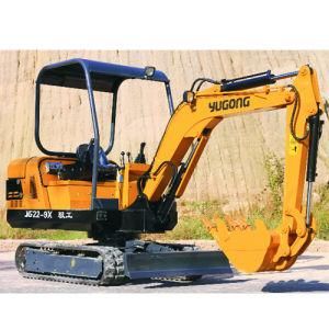 CE Approved Compact Hydraulic Crawler Excavator for Digging