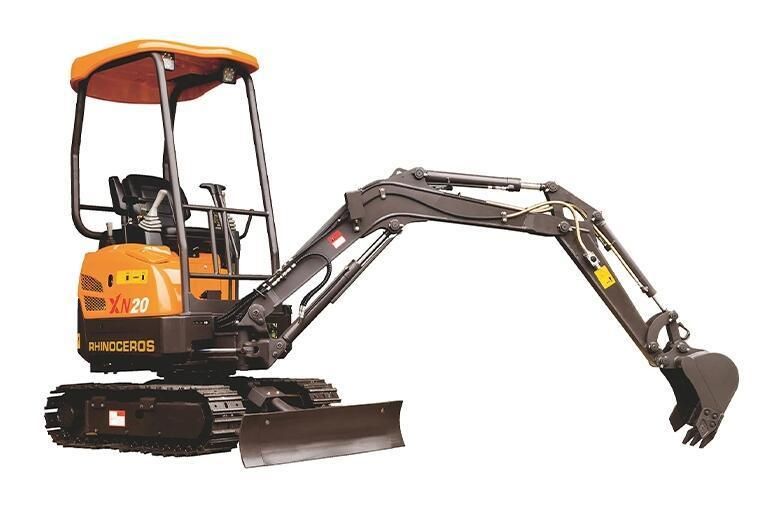 Farm Garden Machinery Mini Crawler Excavators 2000kgs with Tilting Bucket
