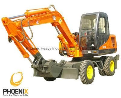 Powerful 7ton off-Road Excavator with 0.4m3 Bucket Capacity
