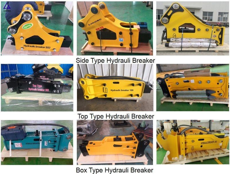 CE Hydraulic Breaker Sb81 140 mm Hydraulic Concrete Hammer