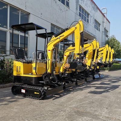 Factory Outlets Chinese Mini Excavator 1ton 2ton Mini Digger for Sale