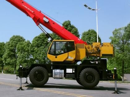 Src400c 40t Rough Terrain Truck Mounted Crane