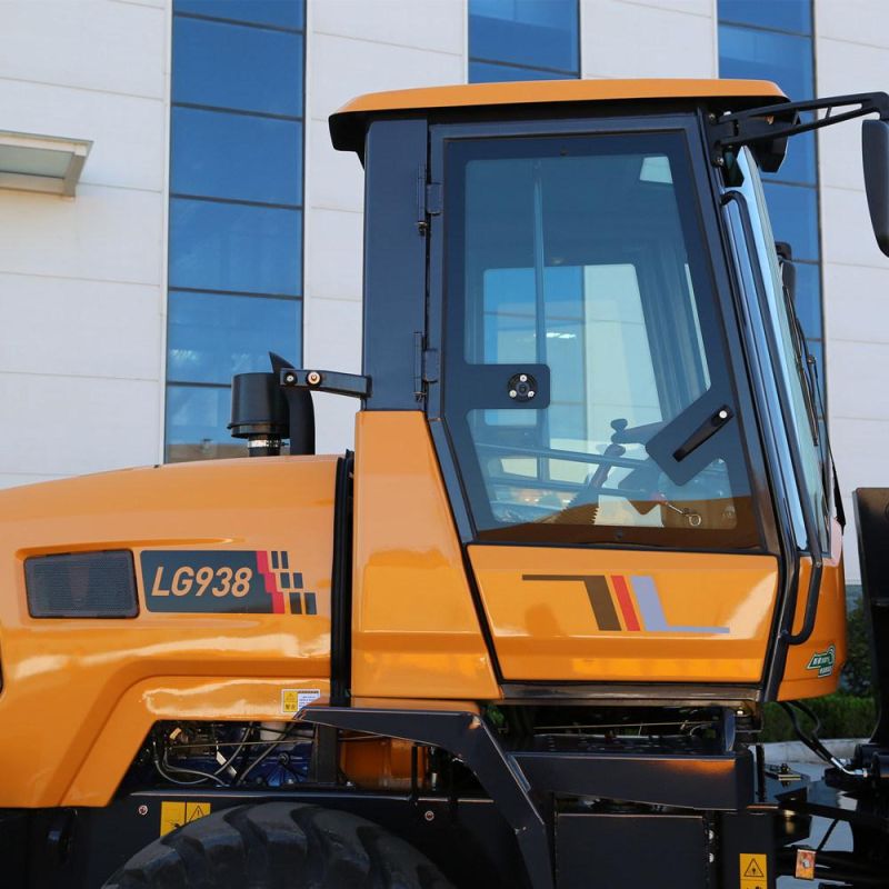 Compact Mini Articulated Wheel Loader From Lugong