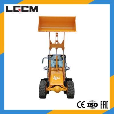 Lgcm 1.5 Ton Compact Articulated Front Wheel Loader with Attachment