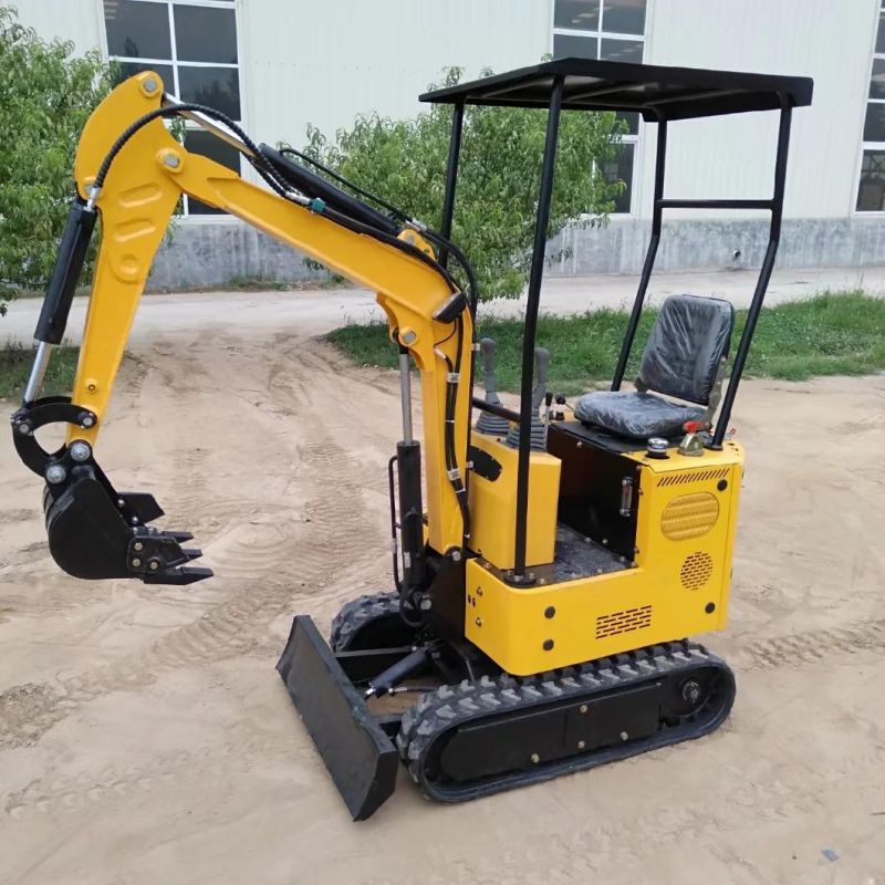 Crawler Dozer 1200kg Harga Excavator 1.2t Crawler Excavators Digger 1.2 Ton Bulldozer with CE