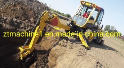 2.5 Ton New Backhoe China Loader Mini Tractor with Front End Loader and Backhoe for Sale
