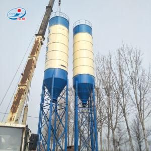 Good Sealing 50t Cement Silo for Concrete Mix Plant