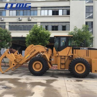 12 Ton Log Clamp Wheel Loader for Sale