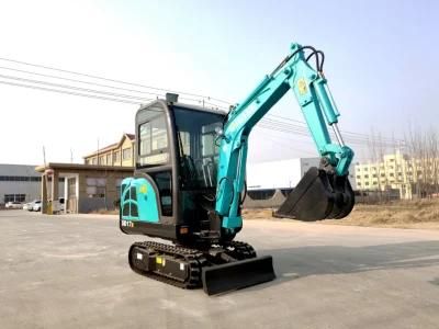 Small Digger 1.7 Ton Pilot Control 2 Ton Mini Excavator with Cheap Price for Sale in Euro