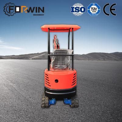 EPA Small Micro Digger Machinery Hydraulic Excavators Crawler Mini Excavator 1ton Factory Cheaper Price with Yanmar Engine and CE