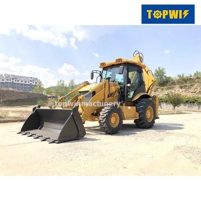 Good Quality Compact Mini Farm Tractor Backhoe Loader with Factory Price
