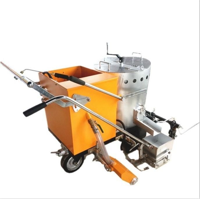 Hand Push Thermoplastic Road Line Paint Marking Machine Equipment