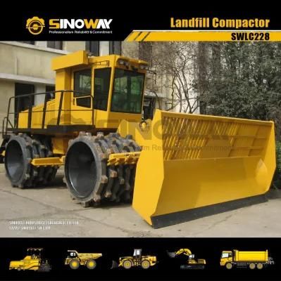 Trash Waste Compactor for Sale 28ton Soil Landfill Compactor