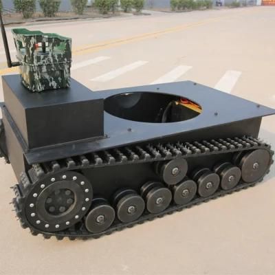 Stair Climbing Robot Rubber Track Chassis Load Weight 150kg