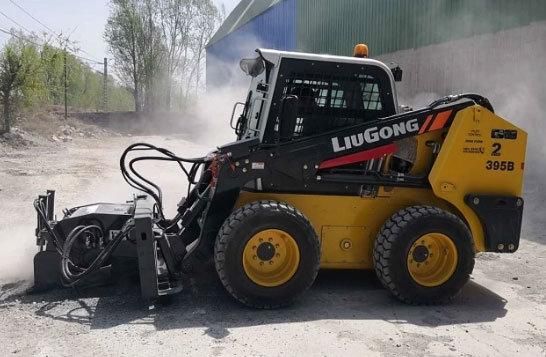 Hot Sale 0.55 Cbm Bucket Capacity Skid Steer Loader 395b