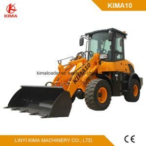 Kima10 Mini Loader with 1.5 Ton Loading Capacity Passed Ce Test