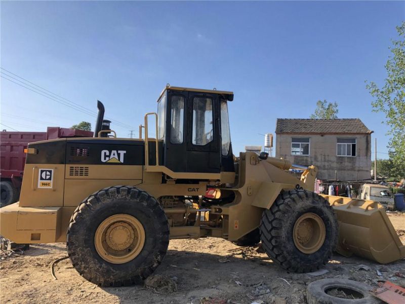 Used Manual Mechanical Type Wheel Loader Cat Caterpillar 966c 966f 966g 966e 966D