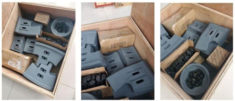 Concrete Mixer Casting Wear Resistant Spare Parts Mixing Blade Shovel Arm Liner