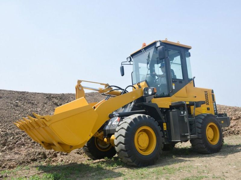 1 Ton Front Mini Wheel Loader 816c with Attachments Competitive Price