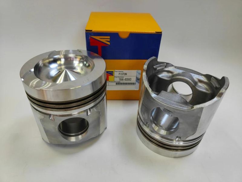 3306 Engine Spare Parts Piston 164-6560 for Engine 3306 Wheel Loader 966g Buildozer D6g D6h 1646560