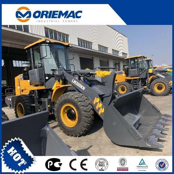 Auto Transmission Lw300kn 3ton Wheel Loader with Joystick