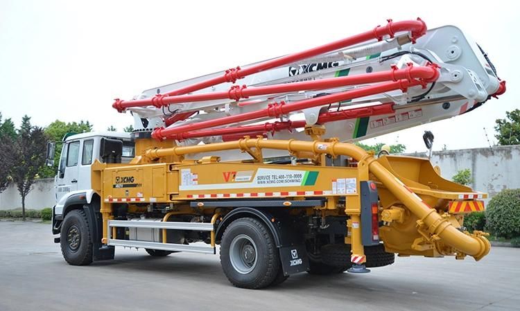 XCMG Factory 37 Meter Concrete Boom Pump Truck Hb37V for Sale